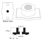 REPLACES AYP BLADE ADAPTER 581547901 20" WALK - BEHIND MOWERS 850977 STENS 405 - 435 - OPE Quality Parts