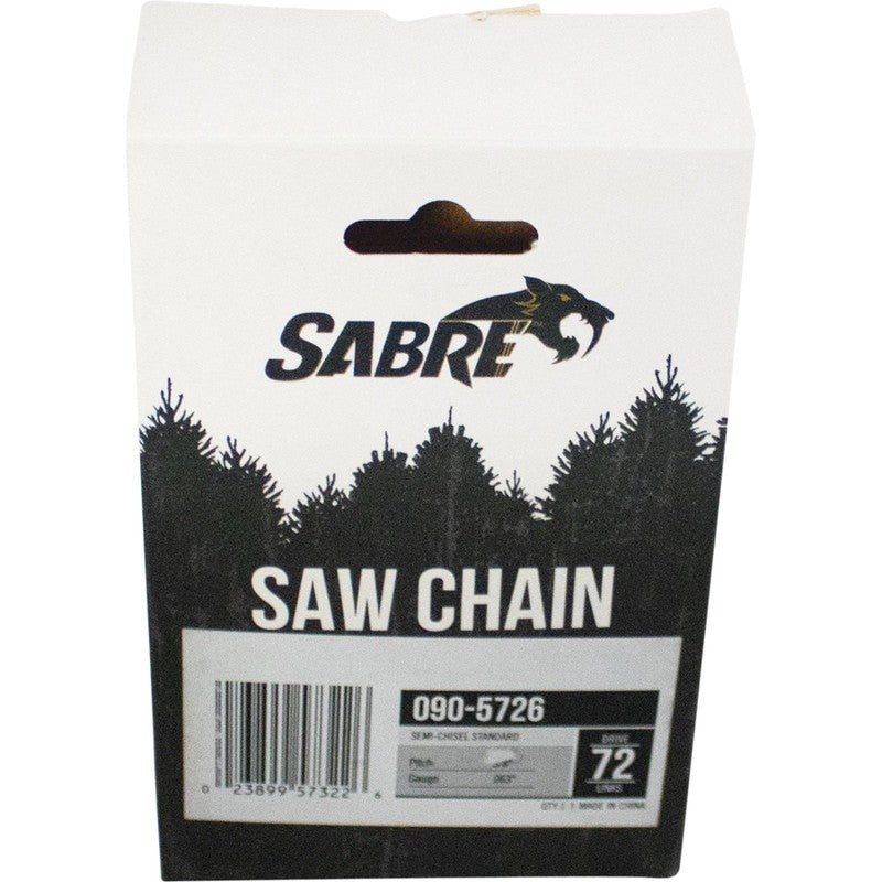 SABRE CHAINSAW CHAIN A3EP - 072G OREGON 20" 3626 005 0072 63A72 STENS 090 - 5726 - OPE Quality Parts