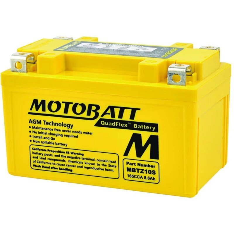 MOTOBATT BATTERY CF MOTO 31020700 MBTZ10S HONDA MOTORCYCLE 813100 STENS MBTZ10S - OPE Quality Parts