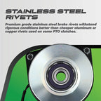 XTREME PTO CLUTCH 1687296SM FITS SIMPLICITY 325 GX345 24BF 1686883 STENS X0144 - OPE Quality Parts