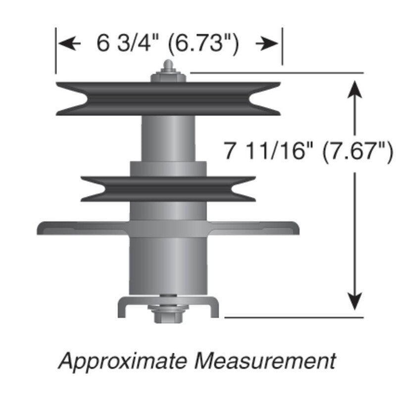 REPLACES TORO SPINDLE ASSEMBLY 105 - 1688 Z MASTERS 62" DECK 1051688 STENS 285 - 975 - OPE Quality Parts
