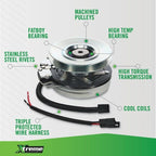 XTREME PTO CLUTCH 917 - 1774C PRO PG FITS T9000 RTZ54 521925 7171774 STENS X0065 - OPE Quality Parts