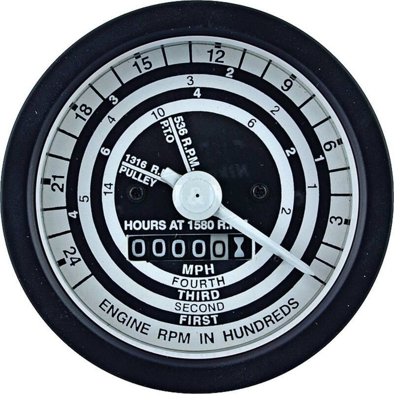 J&N REPLACES FORD TACHOMETER/HOURMETER 8N17360A1 TACHOMETER STENS 640 - 01002 - OPE Quality Parts