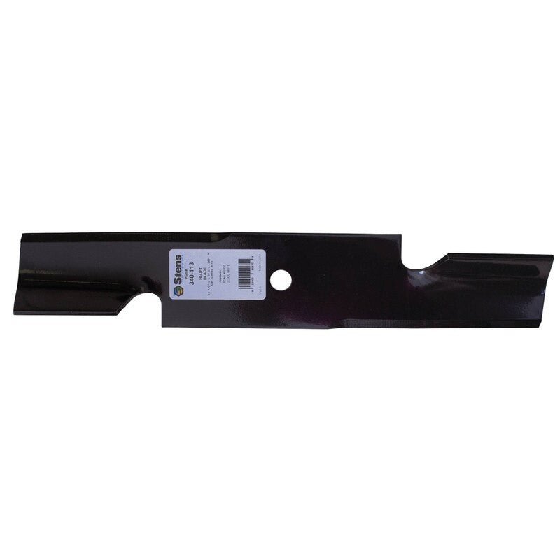 REPLACES SCAG NOTCHED AIR - LIFT BLADE 481710 FOR STC SW SWZ 16 1 2" STENS 340 - 113 - OPE Quality Parts
