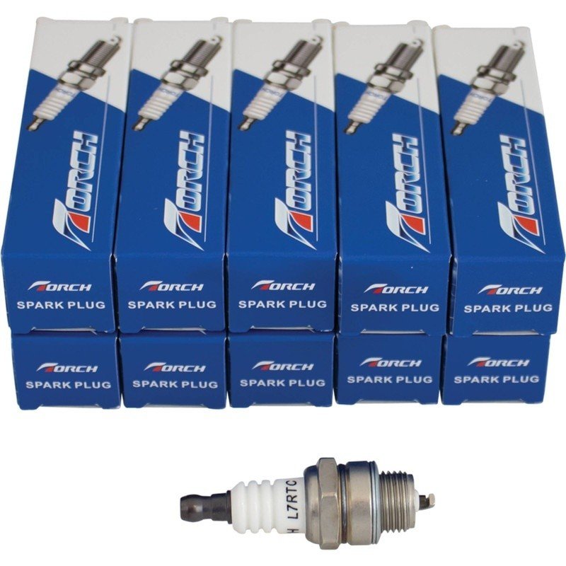 10PC REPLACES TORCH SPARK PLUG L7RTC NGK SMALL ENGINES BPMR7A STENS 131 - 023 - 10 - OPE Quality Parts