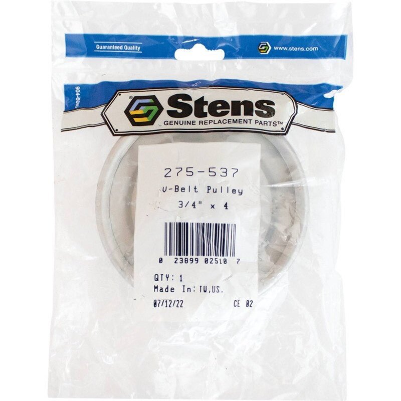 REPLACES UNIVERSAL V - BELT PULLEY FOR LAWN MOWER 16" 4" 2" STENS 275 - 537 - OPE Quality Parts