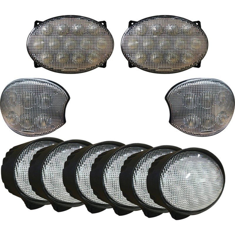 TIGER LIGHTS REPLACES JOHN DEERE LED LIGHT KIT TL5680 7630 7720 STENS JDKIT - 8 - OPE Quality Parts