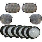 TIGER LIGHTS REPLACES JOHN DEERE LED LIGHT KIT TL5680 7630 7720 STENS JDKIT - 8 - OPE Quality Parts