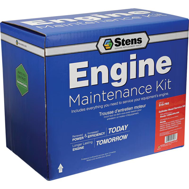CYLINDER HEAD SERVICE KIT REPLACES HONDA 12200 - ZF6 - 406 8" FOR 16" STENS 515 - 792 - OPE Quality Parts
