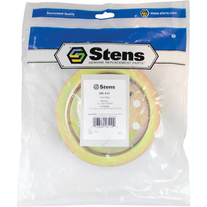 REPLACES CUB CADET FLAT IDLER 02004447 SCAG Z - FORCE FITS 44" 50" STENS 280 - 633 - OPE Quality Parts