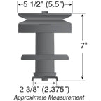 REPLACES HUSQVARNA SPINDLE ASSEMBLY 532121687 FITS 38" DECK STENS 285 - 031 - OPE Quality Parts