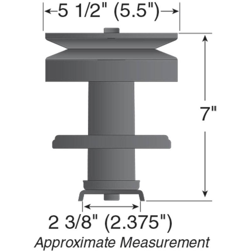 REPLACES HUSQVARNA SPINDLE ASSEMBLY 532121687 FITS 38" DECK STENS 285 - 031 - OPE Quality Parts