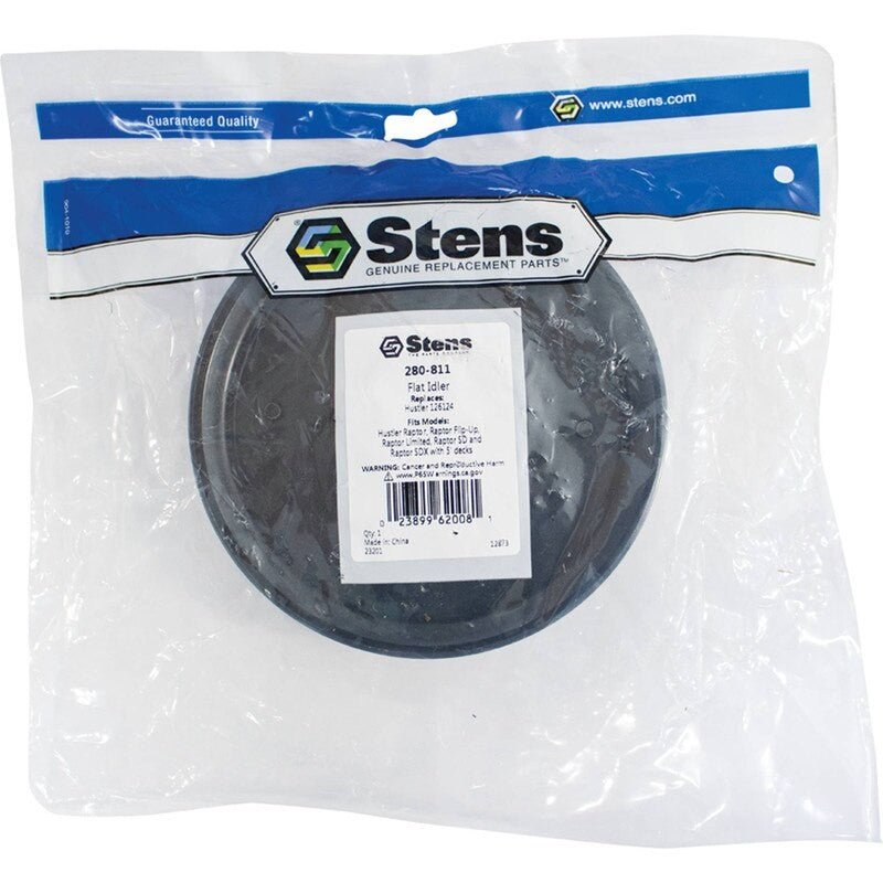 REPLACES HUSTLER FLAT IDLER 126124 RAPTOR 16" FOR 5' 4" 5" 2" 1" STENS 280 - 811 - OPE Quality Parts
