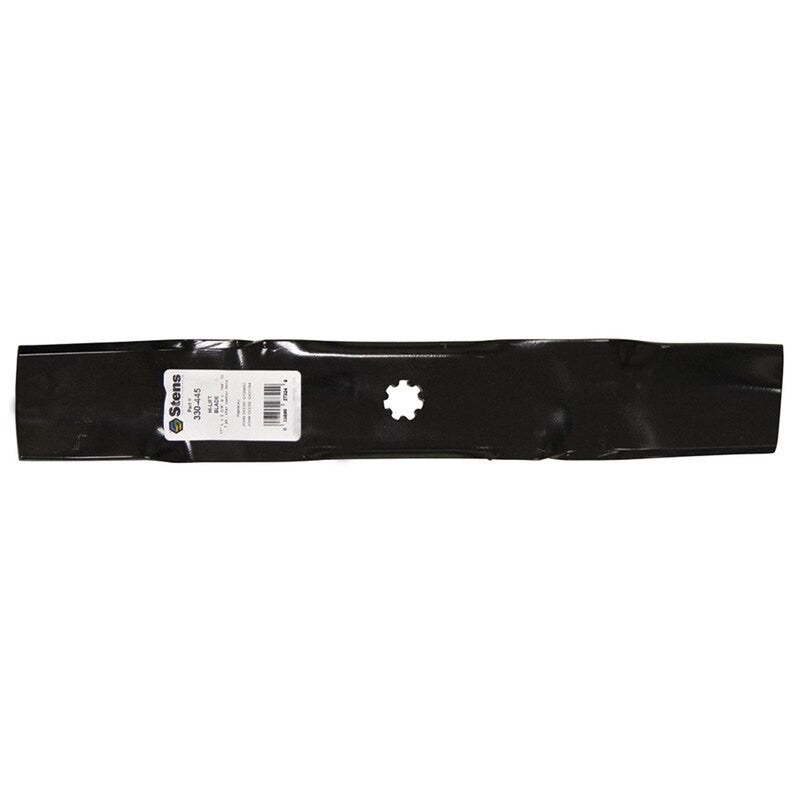 REPLACES JOHN DEERE HI - LIFT BLADE 20852 17" AM141035 GY20852 STENS 330 - 445 - 6 - OPE Quality Parts