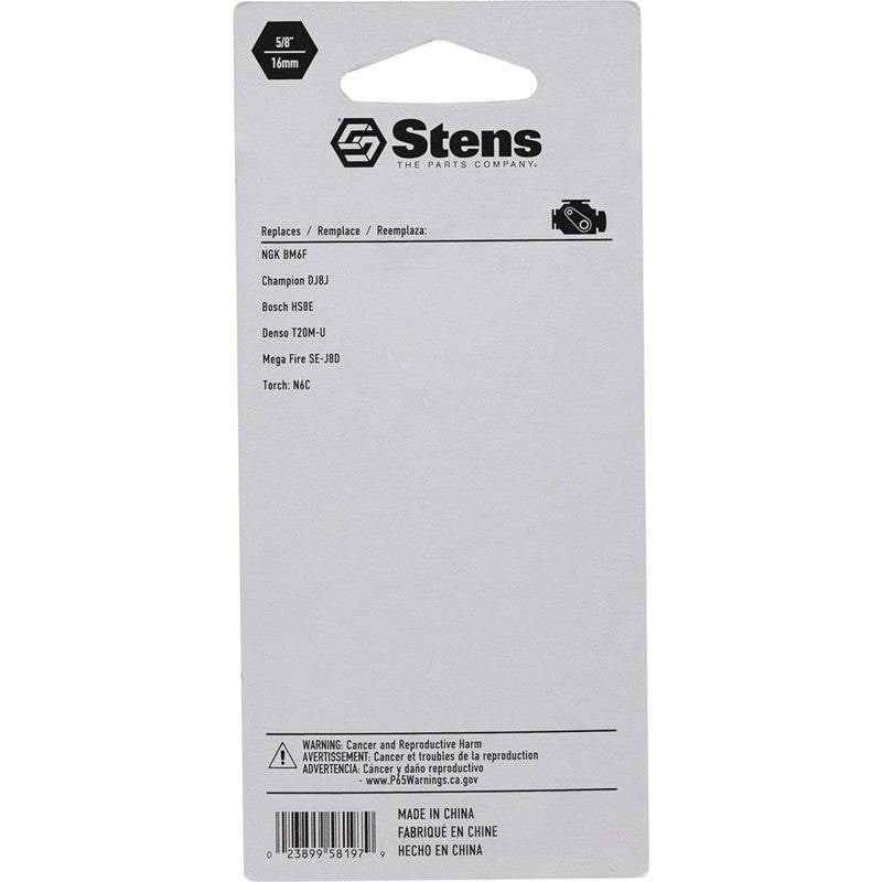 10PC REPLACES CHAMPION SPARK PLUG BM6F NGK ENGINES DJ8J N6C STENS 131-010RT-STN