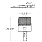 TIGER LIGHTS REPLACES TIGER LIGHTS LED STREET LIGHT TLSL - MOUNT STENS TLSL - 150W - OPE Quality Parts