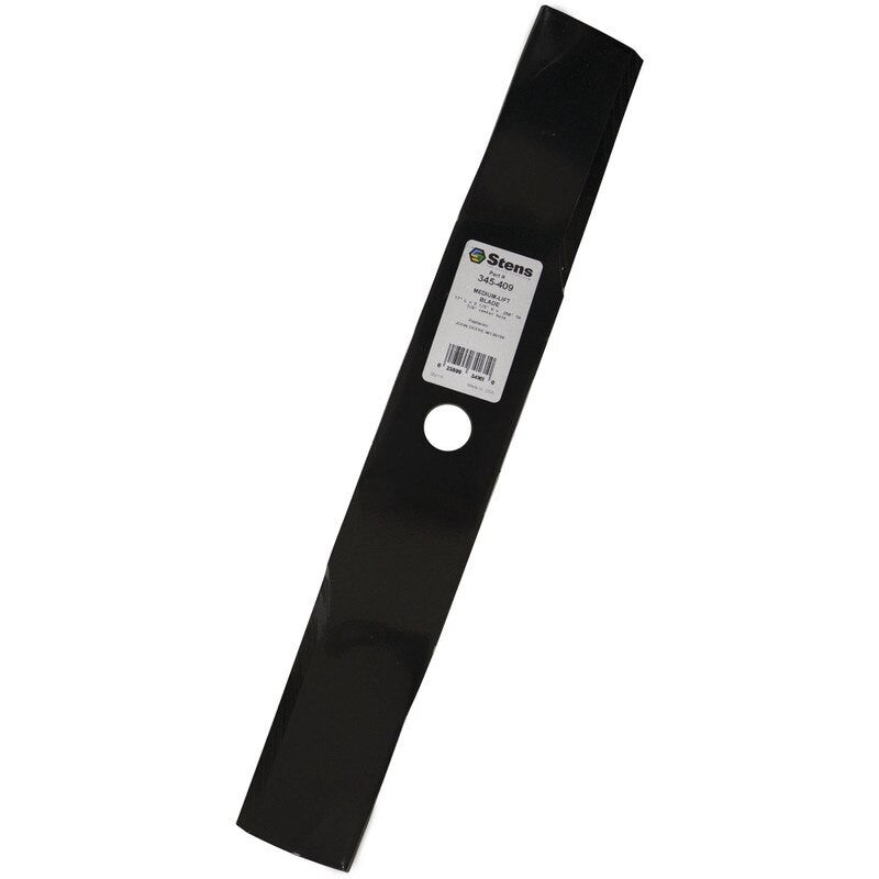 REPLACES JOHN DEERE MEDIUM - LIFT BLADE M136194 DIXON FITS F620 17" STENS 345 - 409 - OPE Quality Parts
