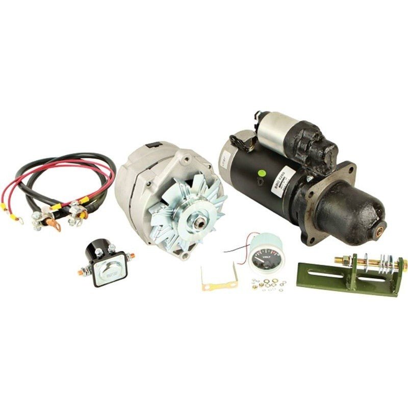 J&N REPLACES JOHN DEERE ALTERNATOR AND STARTER CONVERSION KIT STENS 400 - 14196 - OPE Quality Parts