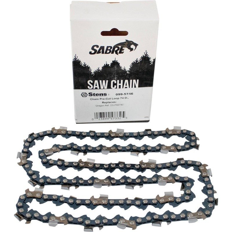 SABRE CHAINSAW CHAIN K3C - 074G MS 360 FITS 260 J63C - 1PL74 L74 74 STENS 099 - 5746 - OPE Quality Parts