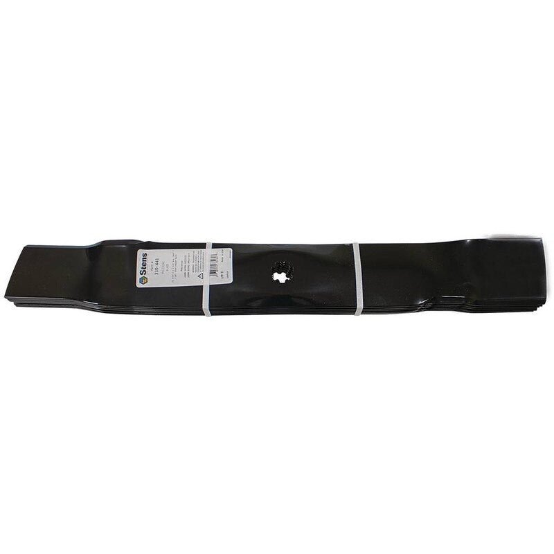 REPLACES JOHN DEERE MULCHING BLADE GX22151 21 - 3 8" 6PK 578431911 STENS 330 - 441 - 6 - OPE Quality Parts