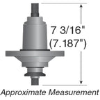 REPLACES JOHN DEERE SPINDLE ASSEMBLY AUC15811 FITS D100 - D160 155C STENS 285 - 851 - OPE Quality Parts
