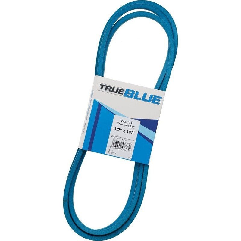 TRUEBLUE BELT 1/2" X 122" CARLISLE 9 - 3437 9 - 3437 L4122 68122 120 A STENS 248 - 122 - OPE Quality Parts