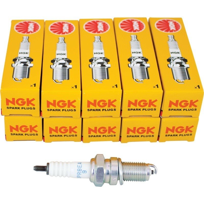 10PC REPLACES NGK SPARK PLUG 4929 SMALL ENGINES DPR8EA - 9 STENS 130 - 143 - 10 - OPE Quality Parts