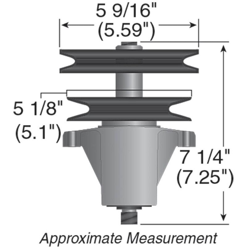 REPLACES MTD SPINDLE ASSEMBLY 918 - 04134D FITS LT5 RT99 618 - 04134A STENS 285 - 748 - OPE Quality Parts