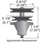 REPLACES MTD SPINDLE ASSEMBLY 918 - 04134D FITS LT5 RT99 618 - 04134A STENS 285 - 748 - OPE Quality Parts