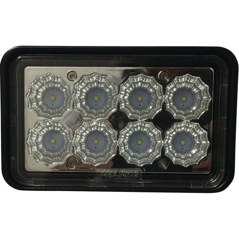 TIGER LIGHTS REPLACES BOBCAT LED SKID STEER HEADLIGHT 6661353 FITS STENS TL650 - OPE Quality Parts