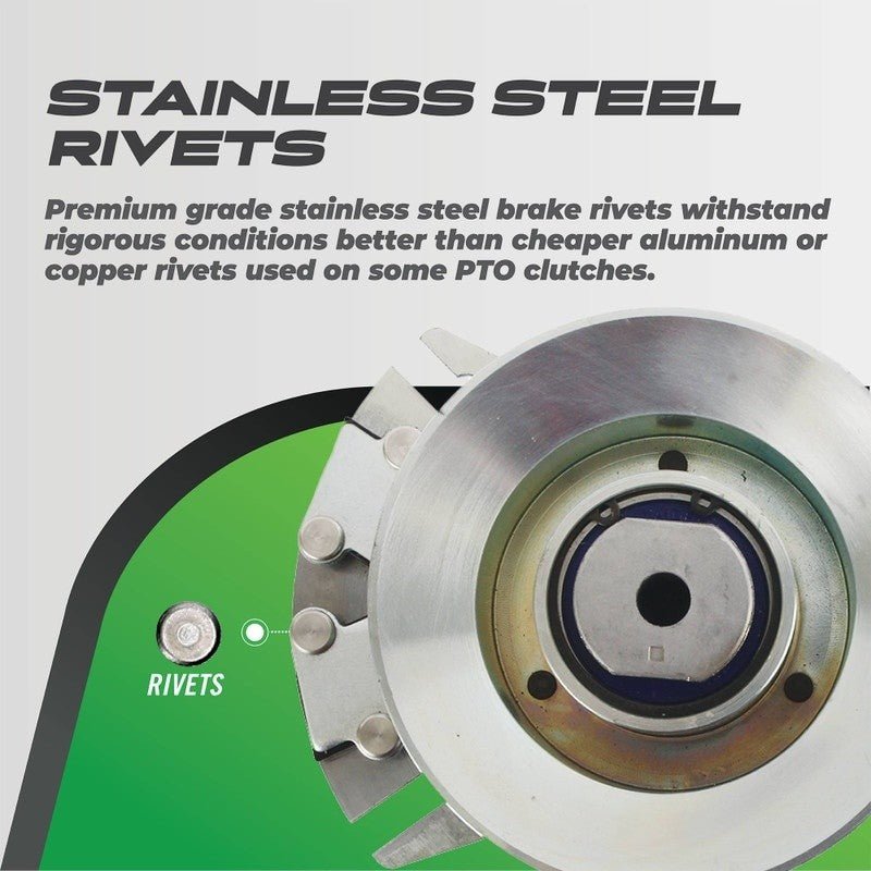 XTREME PTO CLUTCH 5217 - 45 WARNER A SKIPPER AND ONE SERIES 183990600 STENS X0554A - OPE Quality Parts