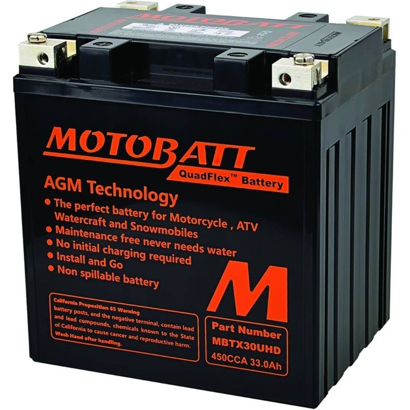 MOTOBATT BATTERY MBTX30UHD HARLEY DAVIDSON 66010 - 97 813283 STENS MBTX30UHD - OPE Quality Parts