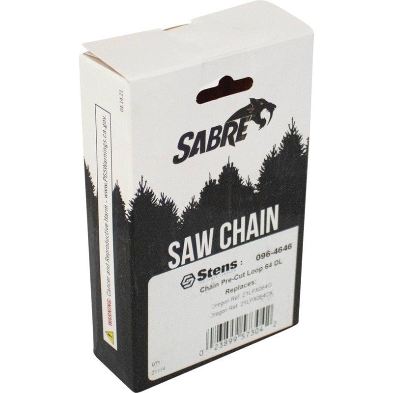 SABRE CHAINSAW CHAIN K2C - 64E ECHO FITS CS - 450 242XP H2164 H21 - 64 STENS 096 - 4646 - OPE Quality Parts