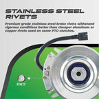 XTREME PTO CLUTCH 119 - 8941 TIMECUTTER MX5060 ZS 500TF MX5480 601784 STENS X0331A - OPE Quality Parts