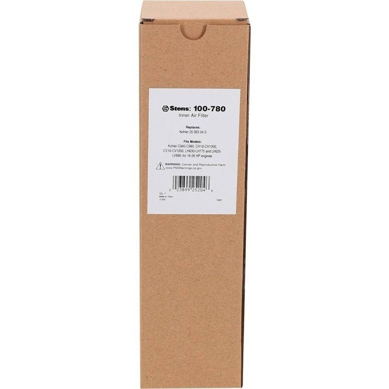 12PC REPLACES KOHLER INNER AIR FILTER 25 083 04 - S 04 610000 STENS 100 - 780 - 12 - OPE Quality Parts