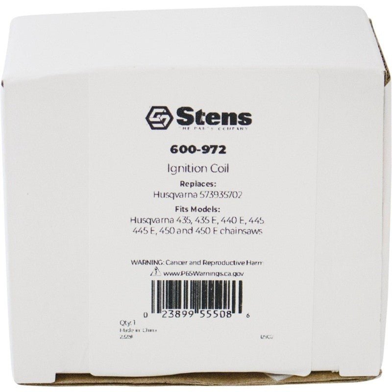REPLACES HUSQVARNA IGNITION COIL 573935702 435 440 445 450 CS2245 STENS 600 - 972 - OPE Quality Parts
