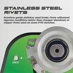 XTREME PTO CLUTCH 605827K FOR KOHLER KT725 KT735 934505US 5219193 STENS X0921A - OPE Quality Parts
