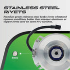 XTREME PTO CLUTCH 539105804 120 124 FITS GRASSHOPPER 105804 105854 STENS X0348A - OPE Quality Parts
