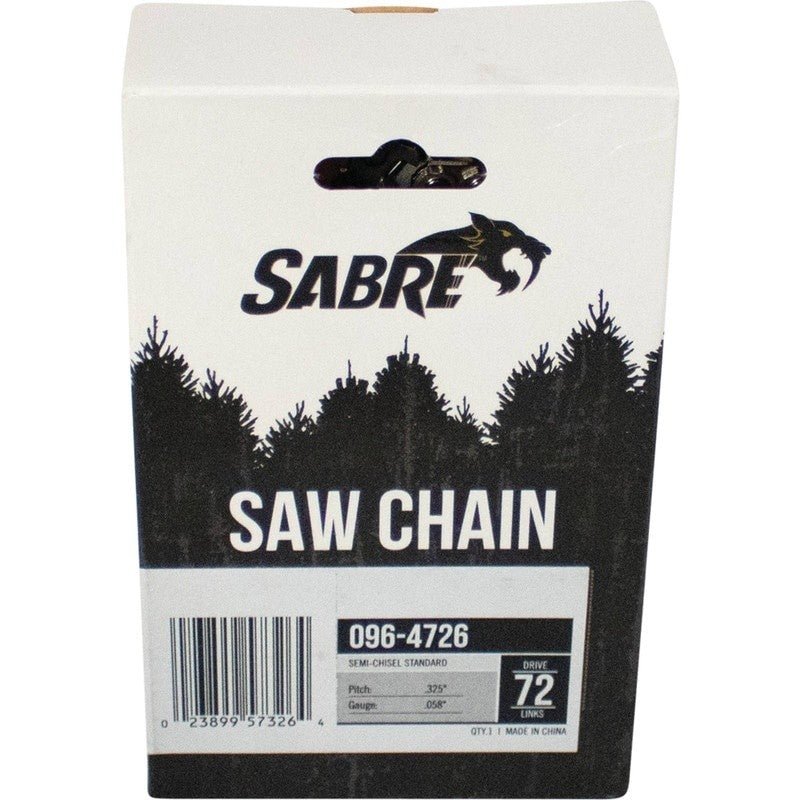 SABRE CHAINSAW CHAIN K2C - 072G HUSQVARNA ECHO FITS MT147 J72 H2172 STENS 096 - 4726 - OPE Quality Parts