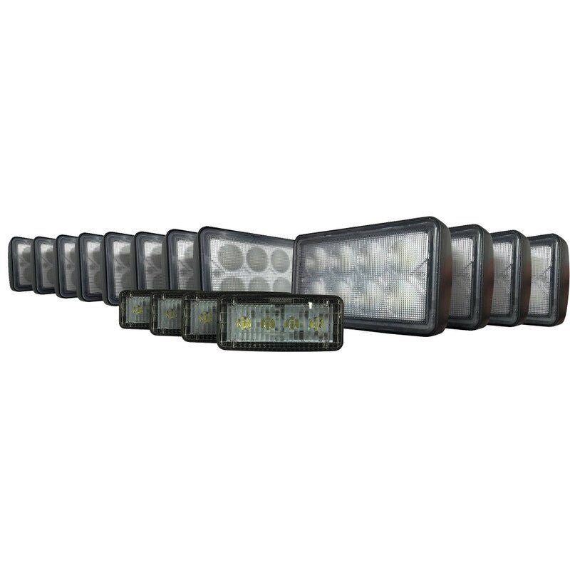 TIGER LIGHTS REPLACES JOHN DEERE LED TRACTOR LIGHT KIT RE1154908 STENS JDKIT - 11 - OPE Quality Parts
