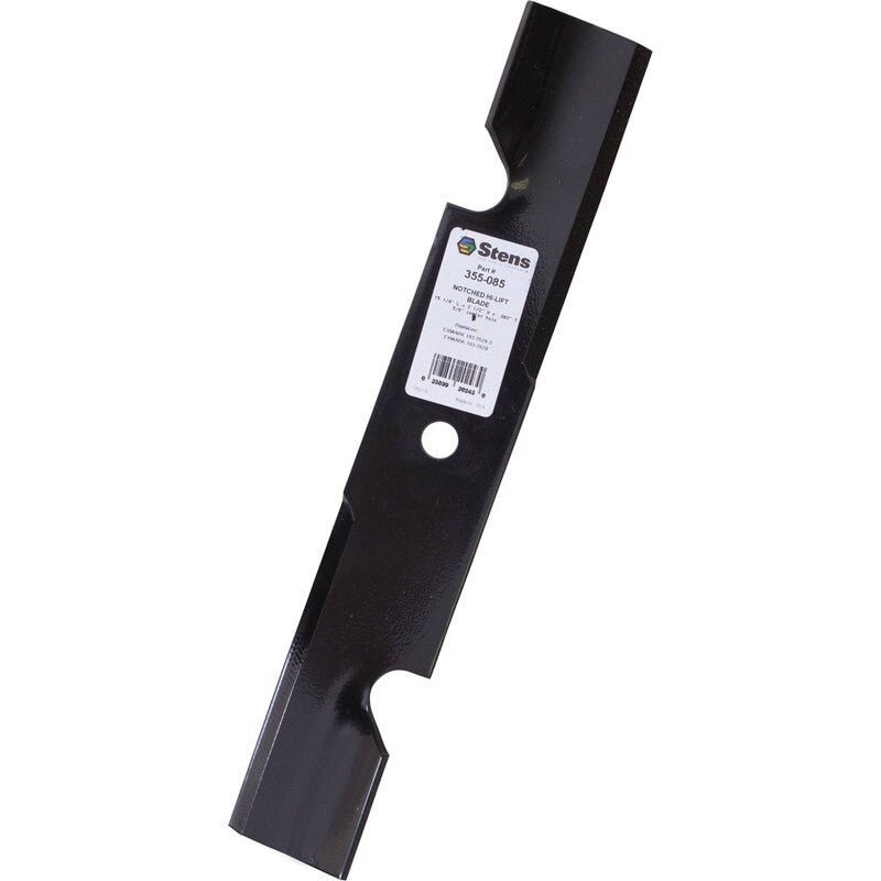 REPLACES EXMARK NOTCHED HI - LIFT BLADE 103 - 2529 - S LAZER Z 1032529S STENS 355 - 085 - OPE Quality Parts
