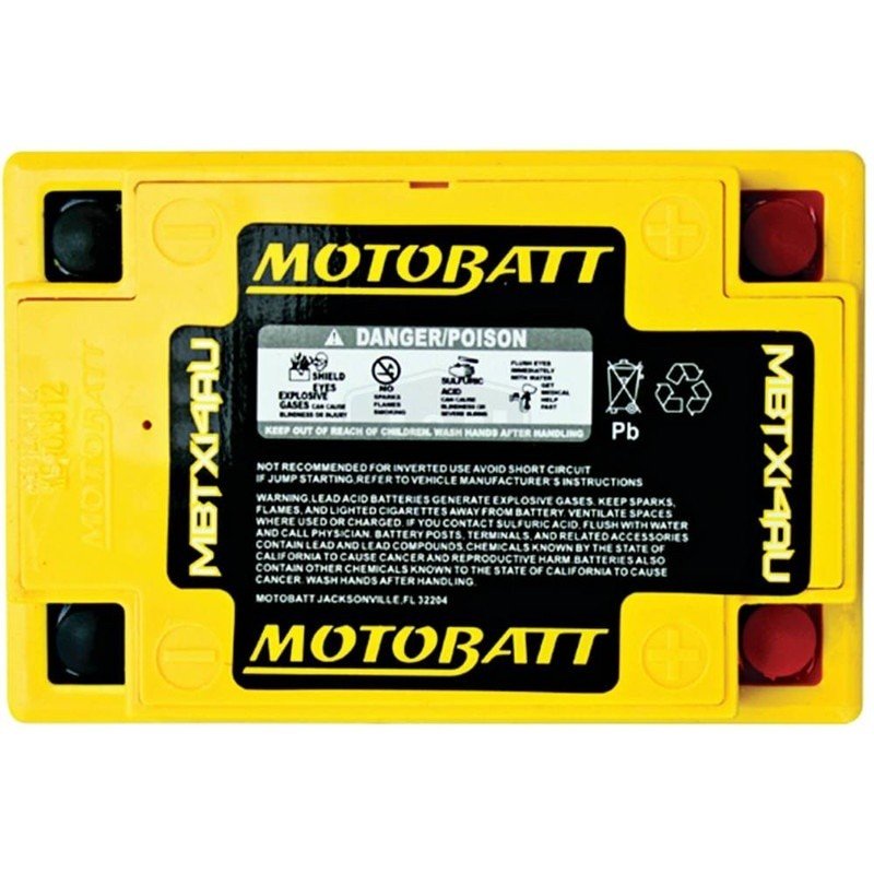MOTOBATT BATTERY AP8112912 HONDA 31500 UNIVERSAL 0445 - 005 12V STENS MBTX14AU - OPE Quality Parts