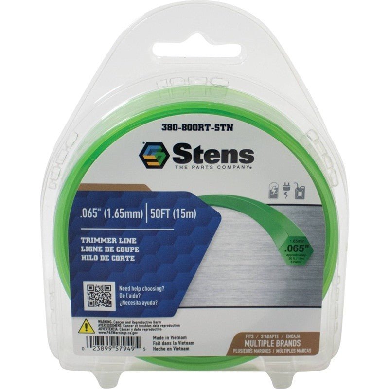 6PC SILVER STREAK EDGE TRIMMER LINE TRIMMER LINE .065 50' STENS 380 - 800RT - STN - OPE Quality Parts