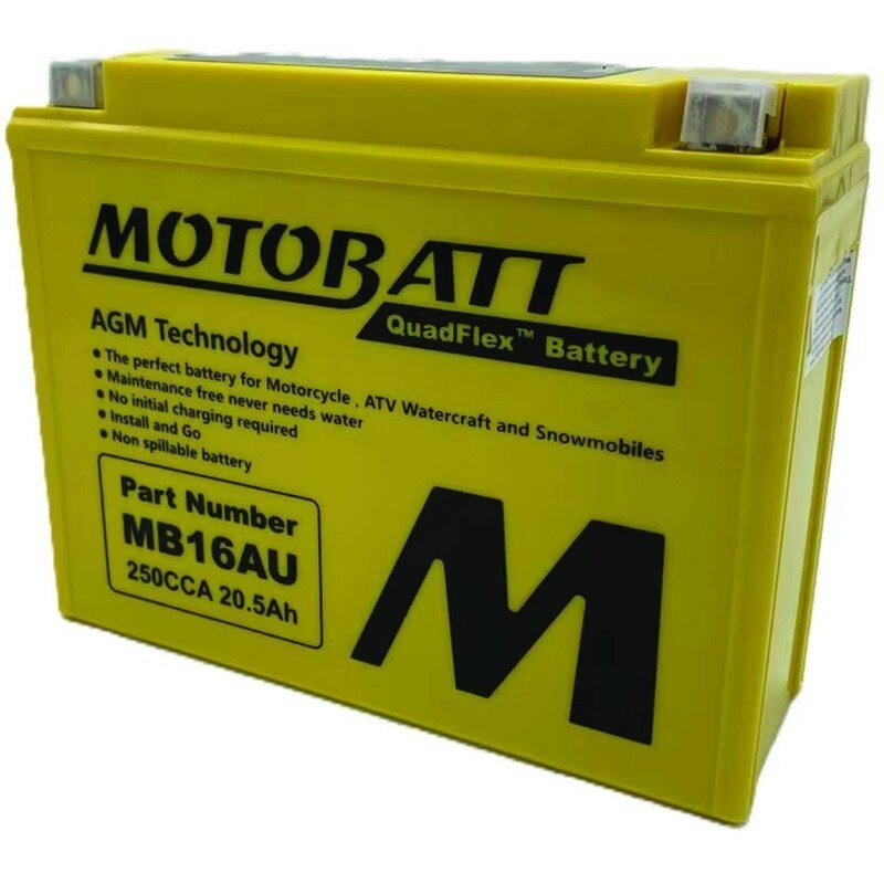 MOTOBATT BATTERY MB16AU YAMAHA 5E3 - 82110 - 80 - 00 UNIVERSAL 813165 STENS MB16AU - OPE Quality Parts