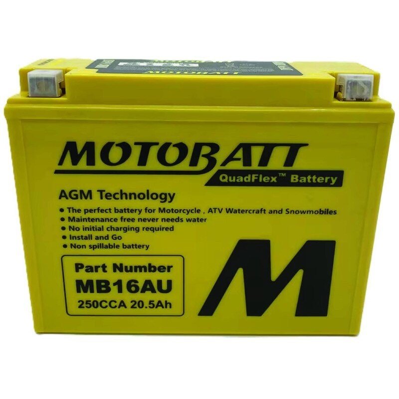 MOTOBATT BATTERY MB16AU YAMAHA 5E3 - 82110 - 80 - 00 UNIVERSAL 813165 STENS MB16AU - OPE Quality Parts