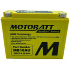 MOTOBATT BATTERY MB16AU YAMAHA 5E3 - 82110 - 80 - 00 UNIVERSAL 813165 STENS MB16AU - OPE Quality Parts
