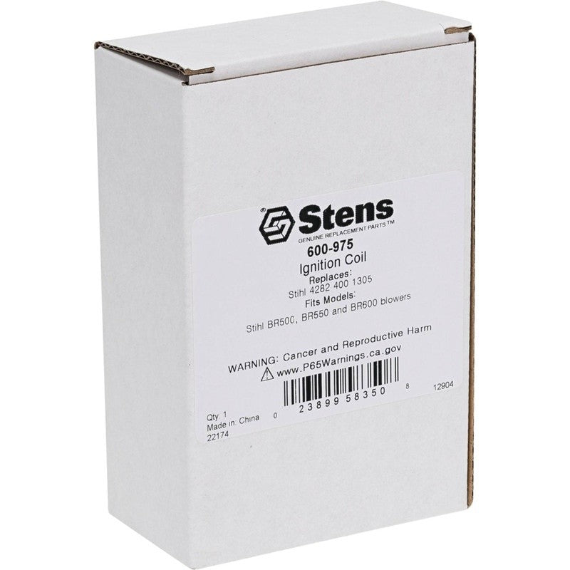 REPLACES STIHL IGNITION COIL 4282 400 1308 1305 FITS BR500 BR550 STENS 600 - 975 - OPE Quality Parts
