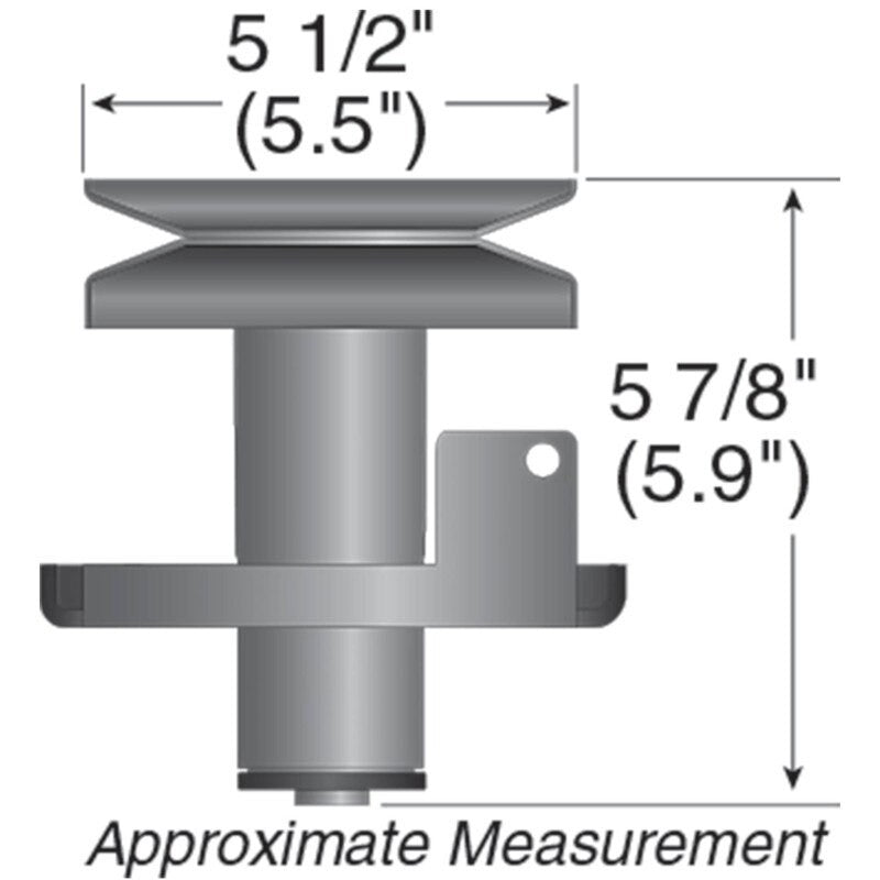 REPLACES JOHN DEERE SPINDLE ASSEMBLY AM126225 FITS LT160 LT180 STENS 285 - 111 - OPE Quality Parts