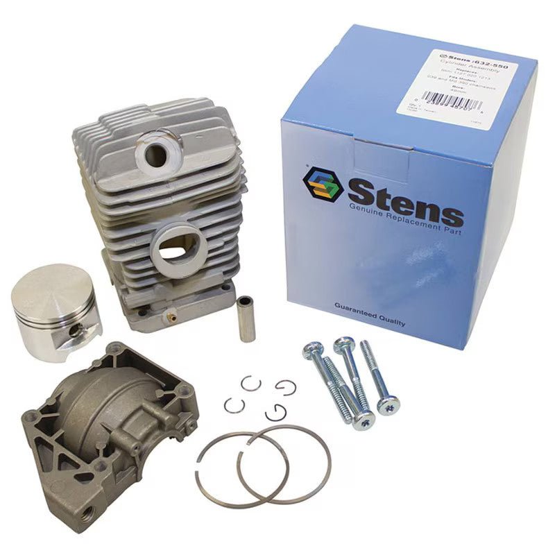 REPLACES STIHL CYLINDER ASSEMBLY 1127 020 1213 1216 PISTON KIT STENS 632 - 550 - OPE Quality Parts