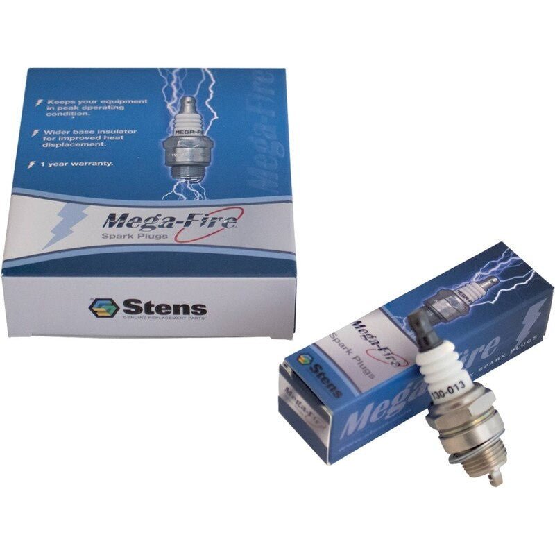 MEGA - FIRE SPARK PLUG REPLACES 4PC REPLACES STIHL SPARK PLUG 6 STENS 130 - 013 - 4 - OPE Quality Parts